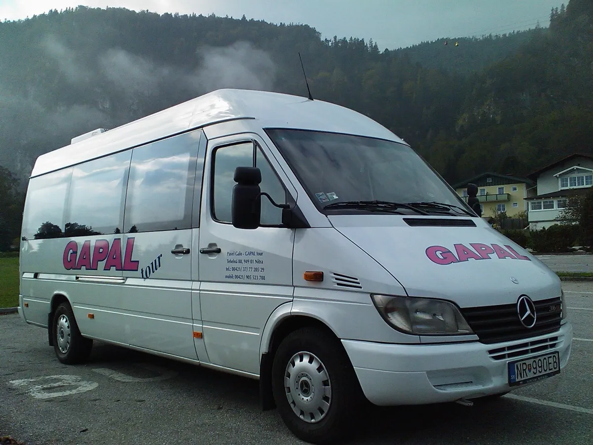 Mercedes Sprinter 316 Gapal Tour – vozidlo pre mikrobusovú prepravu